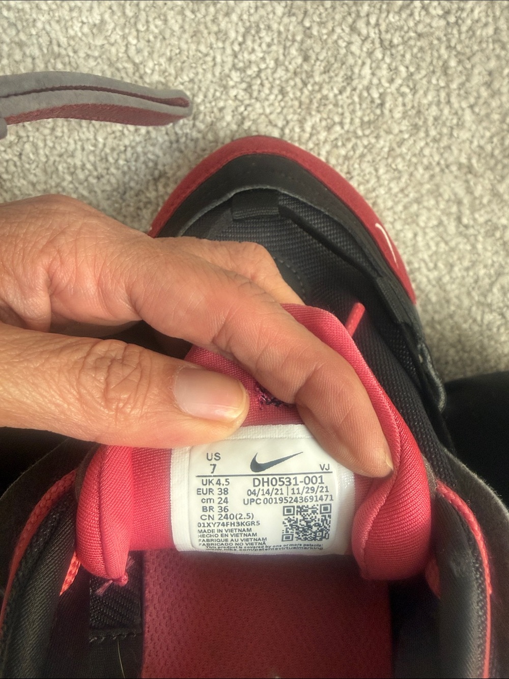 Nike Air Max Furyosa Archeo Pink Women 7 Sneakers - Picture 9 of 16